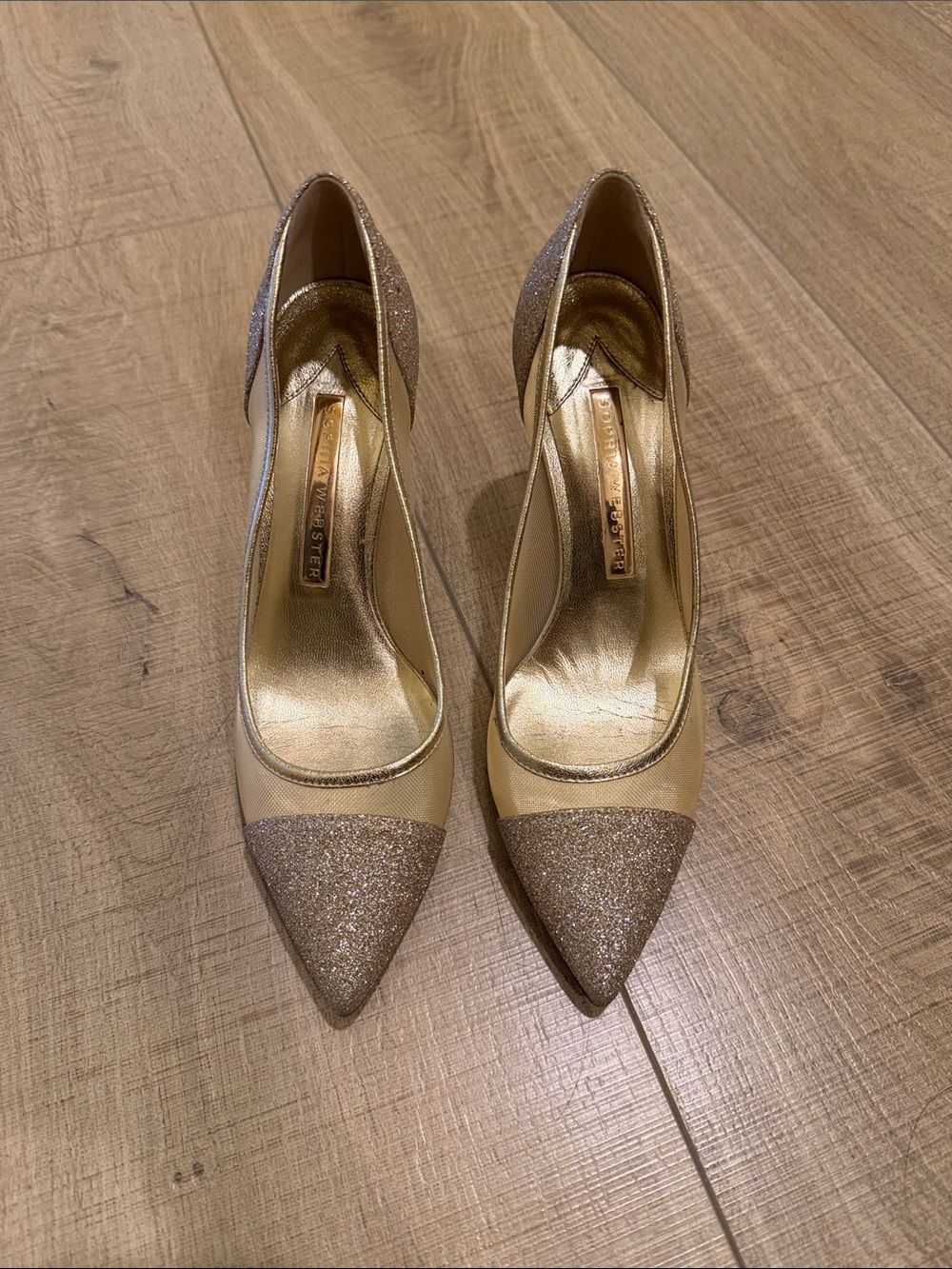 Sophia Webster Jasmine Pointed Toe Embellished Pump